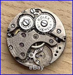 Rolex 5595 Hand Manual 23,3 mm NO Funciona for parts swiss reloj watch