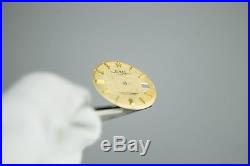Rolex DateJust 2Tone Champgne Dial Hands Pie Pan Non Quickset Slow Set 1601 Gold