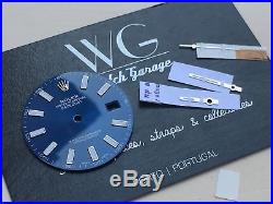 Rolex Datejust II 41mm 116334/116333/116300 blue dial and hands