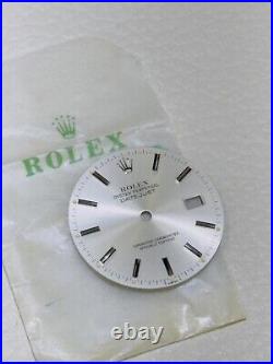 Rolex Datejust Ref 16030, 16014, 16000 Nos Silver Dial For Parts