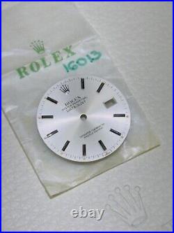Rolex Datejust Ref 16030, 16014, 16000 Nos Silver Dial For Parts