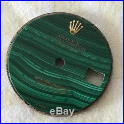 Rolex Datejust Ref. 6917 Malachite Stone Vintage Dial And Hands 100% Genuine