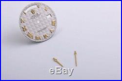 Rolex Daydate President Cream Pyramid Roman Dial for 18238 118238 W Hands