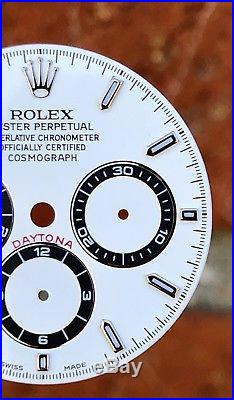 Rolex Daytona 16520 White Dial with Hands Stainless Steel Zenith Movement ORIGINAL