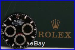 Rolex Daytona Black Stick Dial for model 116520 With Hands FCD5582