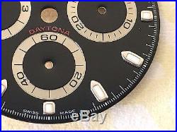 Rolex Daytona Cosmograph Black Dial And Hands Ref. 116520 100% Genuine
