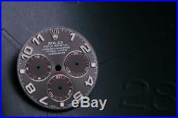 Rolex Daytona Slate Racing Dial With Hands for model 116520 116509 FCD8648