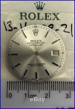 Rolex Factory Datejust Watch Dial Inc Hands Set Rare NEW