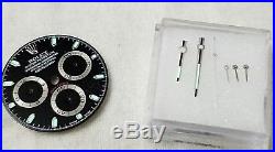 Rolex Genuine Daytona Black Stick Dial and Hands for model 116520