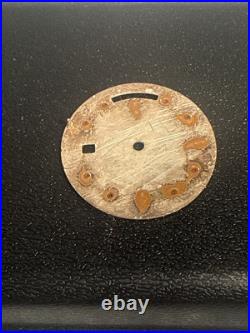 Rolex Genuine Dial Day-Date 18239 118239 Men's Watch Parts Silver Diamond Hands
