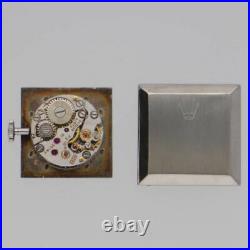 Rolex Genuine Movement Cal. 1400 Manual Wind Watch Parts Silver Dial Working