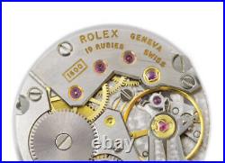 Rolex Genuine Movement Cal. 1600 Men's Wrist Watch Hand-Winding Junk For Parts
