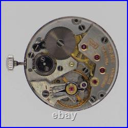 Rolex Genuine Movement Cal. 1600 Silver Dial Manual Wind Watch Parts Working Used