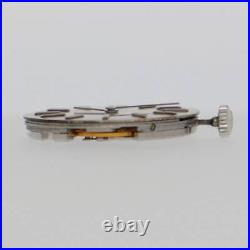 Rolex Genuine Movement Cal. 1600 Silver Dial Manual Wind Watch Parts Working Used