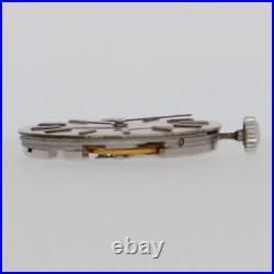 Rolex Genuine Movement Cal. 1600 Silver Dial Manual Wind Watch Parts Working Used