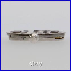 Rolex Genuine Movement Cal. 1600 Silver Dial Manual Wind Watch Parts Working Used
