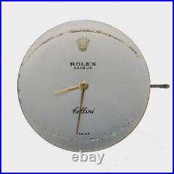 Rolex Genuine Movement Cal. 1600 Wrist Watch Parts Silver Hand-Winding Junk