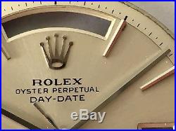 Rolex Genuine Vintage Tritium Dial Day-date 1803 And Matching Hands Presidente
