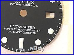 Rolex Gmt-master Luminova Dial And Hands 100% Genuine