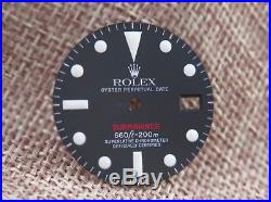 Rolex MK6, Red Submariner Luminova Service Dial & hands Lovely condition