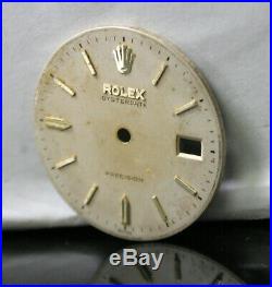 Rolex Oyster Date Precision Original Dial, Date Ring And Hands Ref-6494