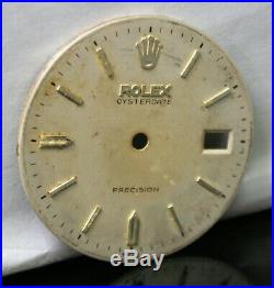 Rolex Oyster Date Precision Original Dial, Date Ring And Hands Ref-6494