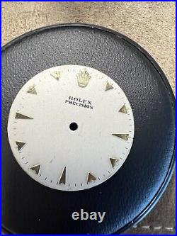 Rolex Pre Owned Oyster Perpetual Watch Dial For Parts With Hands
