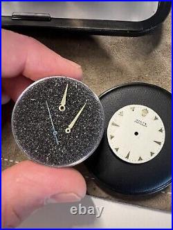 Rolex Pre Owned Oyster Perpetual Watch Dial For Parts With Hands