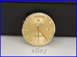 Rolex President day date Diamond dial, 2 baguette -18K Gold Hands 18038 / 18238