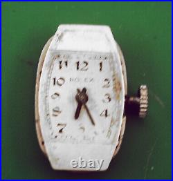 Rolex Prima Ladies Watch Movement with Original Dial and Hands For Parts