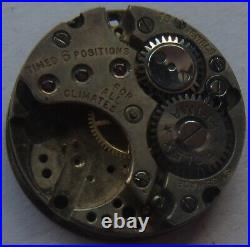 Rolex Prima Lady wristwatch movement & Dial 19,5 mm. In diameter for parts