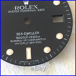 Rolex Sea-dweller 16660 Vintage Tritium Dial And Hands 100% Genuine Spider Web