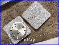 Rolex Silver Wide Boy Dial For 1601 Watch For Parts sigma with hands
