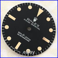 Rolex Submariner 5513 Vintage Tritium Dial And Matching Hands 100% Genuine