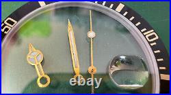 Rolex Submariner Crystal Hand set and Insert Bezel. Authentic Rolex parts