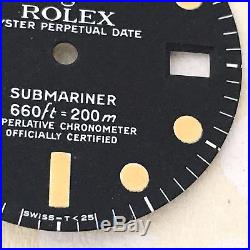 Rolex Submariner Date 1680 Vintage Tritium Dial Matching Hands Amazing Patina