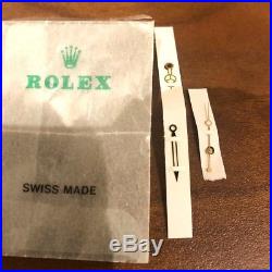 Rolex Submariner Hours, Minutes & Seconds Gold Hands Luminova Set NOS