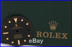 Rolex Submariner Matte Black Nipple Dial For Model1680 W Matching Hands FCD5637