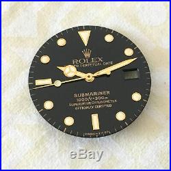 Rolex Submariner Tritium Vintage Dial And Hands 100% Genuine 16813 16803 16808