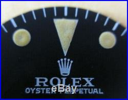 Rolex Vintage #5512 Submariner Matte Black Repaired Dial