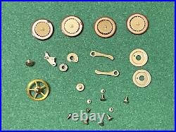 Rolex Watch Movement Parts. Reversing Wheels, screws. Rolex Genuine Parts