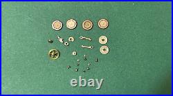 Rolex Watch Movement Parts. Reversing Wheels, screws. Rolex Genuine Parts