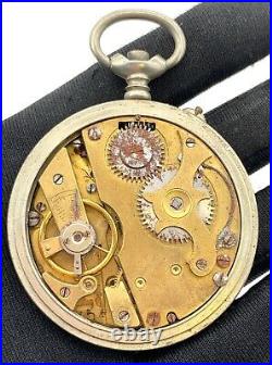Roskopf Prim hand manual vintage 51 mm NO Funciona for parts pocket watch