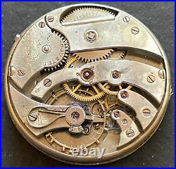 Ryrie Bros 12s Pocket Watch Movement Parts/Repair High Grade Private Label Swiss