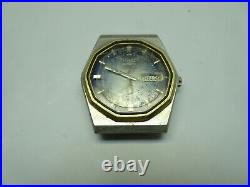 SEIKO 6309-8029 DAY DATE AUTOMATIC WATCH FOR RESTORATION OR PARTS REPAIR swbd87