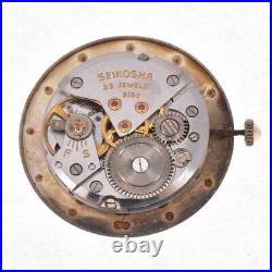 SEIKO Genuine Movement Cal. 3140 Hand-Winding Wrist Watch Parts Working
