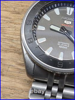 SKX NH36 Dual Time MOD Watch OEM Dial And Namoki Parts
