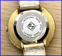 Scholl Ut 6365N Hand Manuale 44,5 MM No Funziona For Parts Balance Ok Watch