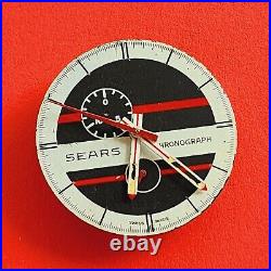 Sears Easy Rider Watch Dial Hand Movement EB8420 Heuer Chronograph Repair Parts