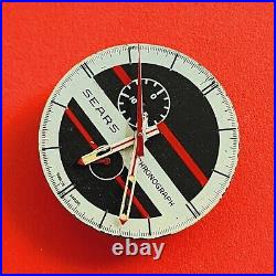 Sears Easy Rider Watch Dial Hand Movement EB8420 Heuer Chronograph Repair Parts